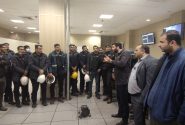 نشست صمیمی مدیران سیمیدکو با کارکنان کارخانه گندله سازی شهید سلیمانی